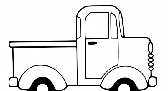 Perfect Little Blue Truck Coloring Pages Clipart Black - Little Blue Truck Activities (570x310)