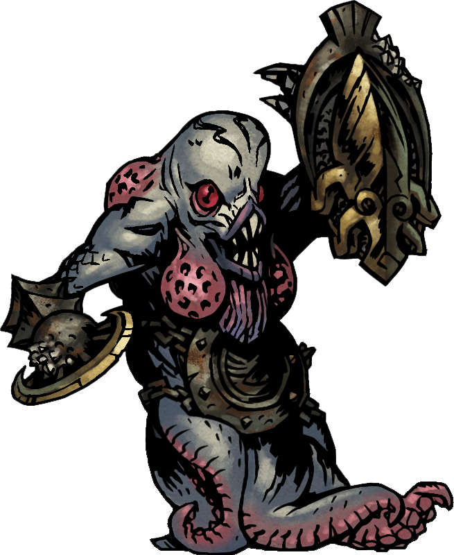 The Pelagic Guardian - Darkest Dungeon Pelagic Grouper (655x800)