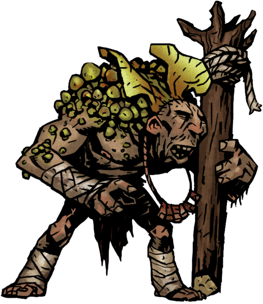 The Unclean Giant - Darkest Dungeon Blighted Giant (518x599)