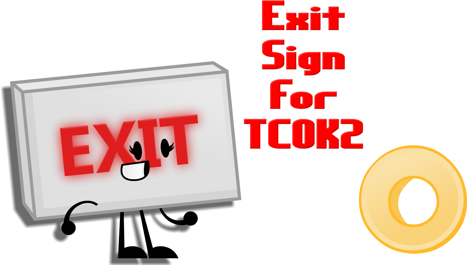 Exit Sign For Tcok2 By Geno1906 Exit Sign For Tcok2 - Sign (1920x1080)
