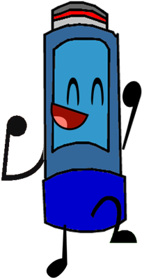 Asthma Inhaler 3 - Illustration (620x468)