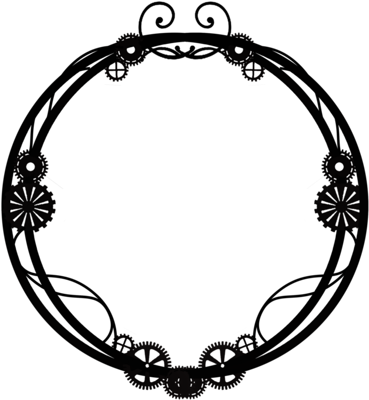 462 Steampunk Frame 01a By Tigers-stock - Cd/dj Motora & Dj Perro/still Mpc2000 (紙ジャケット) (786x1017)