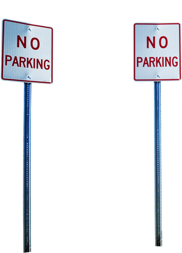 No Parking Street - No Parking Street Sign (910x877)