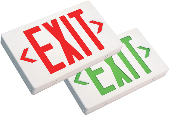 Sled Led Exit Lighting Fixture - Exit Sign (720x400)