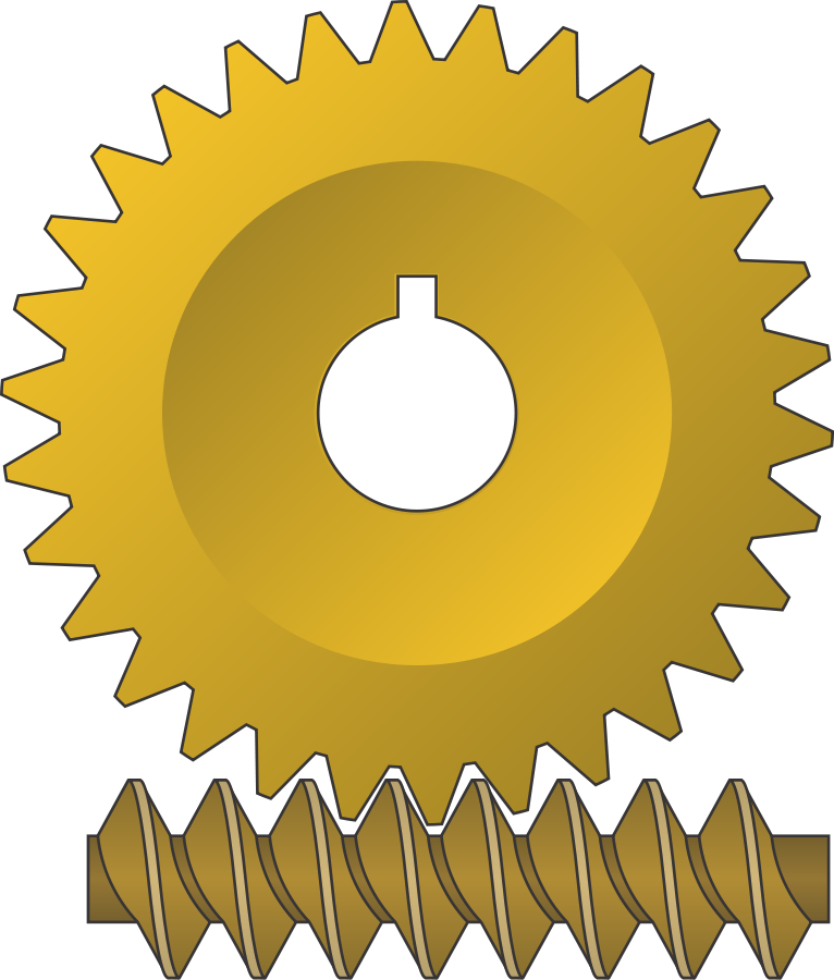 Clip Art Gears - Certificate Seal Design (766x900)