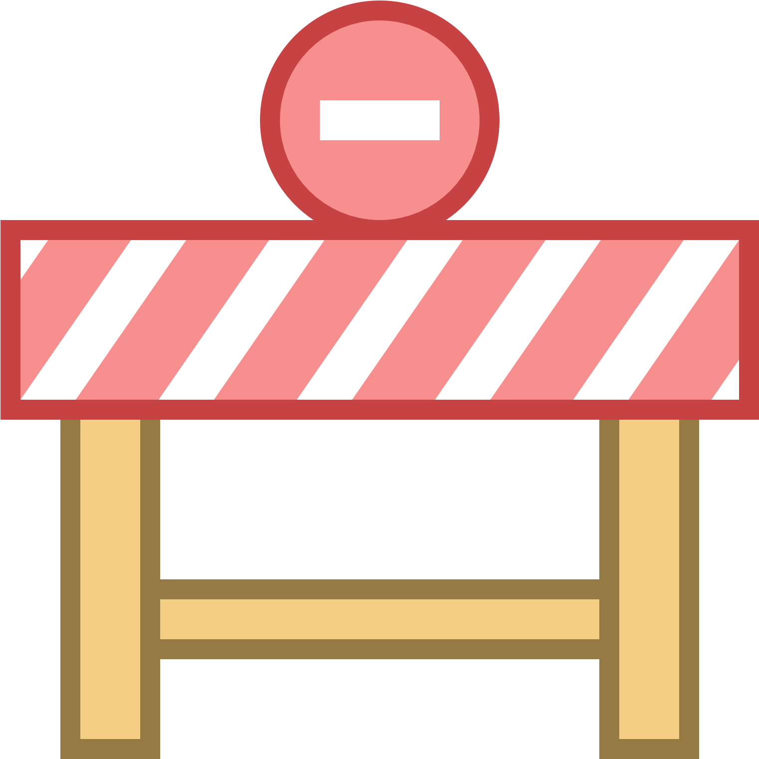 Couple Arguing Clipart - Road Block Icon Png (1600x1600)