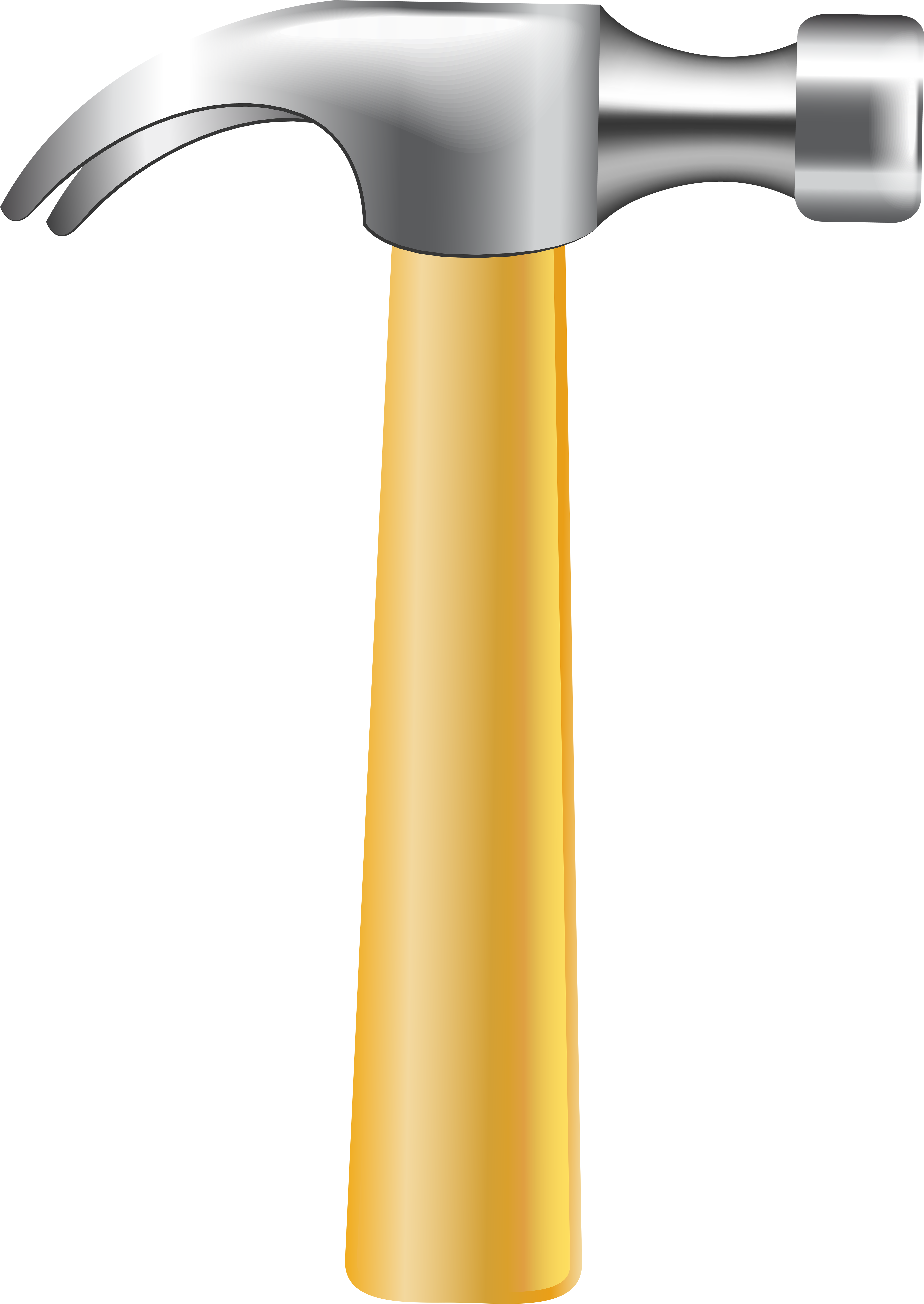 Hand Hammer Png Clip Art - Hammer Png (5668x8000)