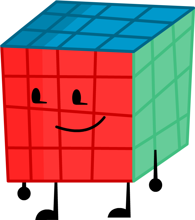 Rubik's Cube As He Appears In Object Twoniverse - Object Twoniverse (1000x1000)