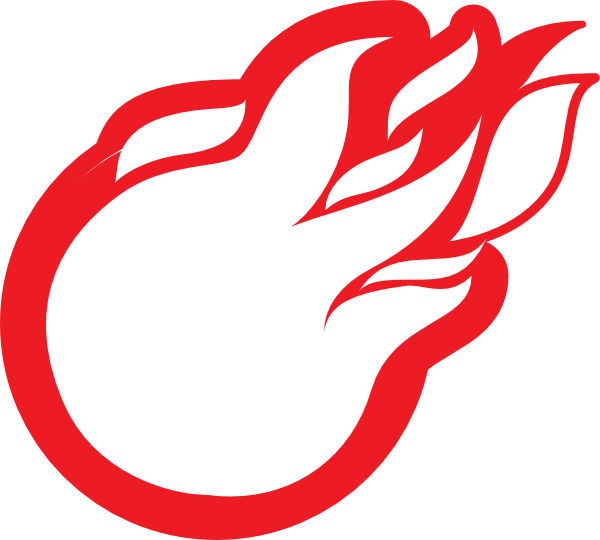 Yo Yo Yo Clip Art - Fire Clipart (600x540)