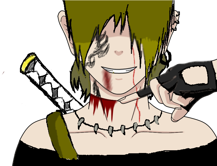 Just A Flesh Wound- By Silverthehedgehog78 - Cartoon (748x548)