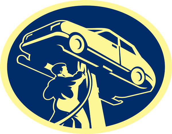 Brake Repair And Service - Autoszerelő Rajz (600x467)