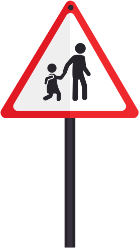 Signboard Transit Sign Icon Vector Illustration - Illustration (550x550)