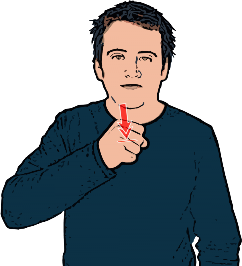 British - Sign For Ice Cream Asl (910x930)