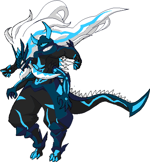 Beast Susano'o By Brunozillinhero - Blazblue Oc (565x559)