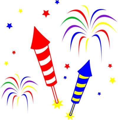Fireworks Clip Art Fireworks Animations Clipart Downloadclipart - Happy New Year 2018 Marathi Sms (400x406)