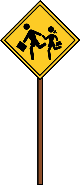 Southpark-sp School Sign - Traffic Sign (500x666)