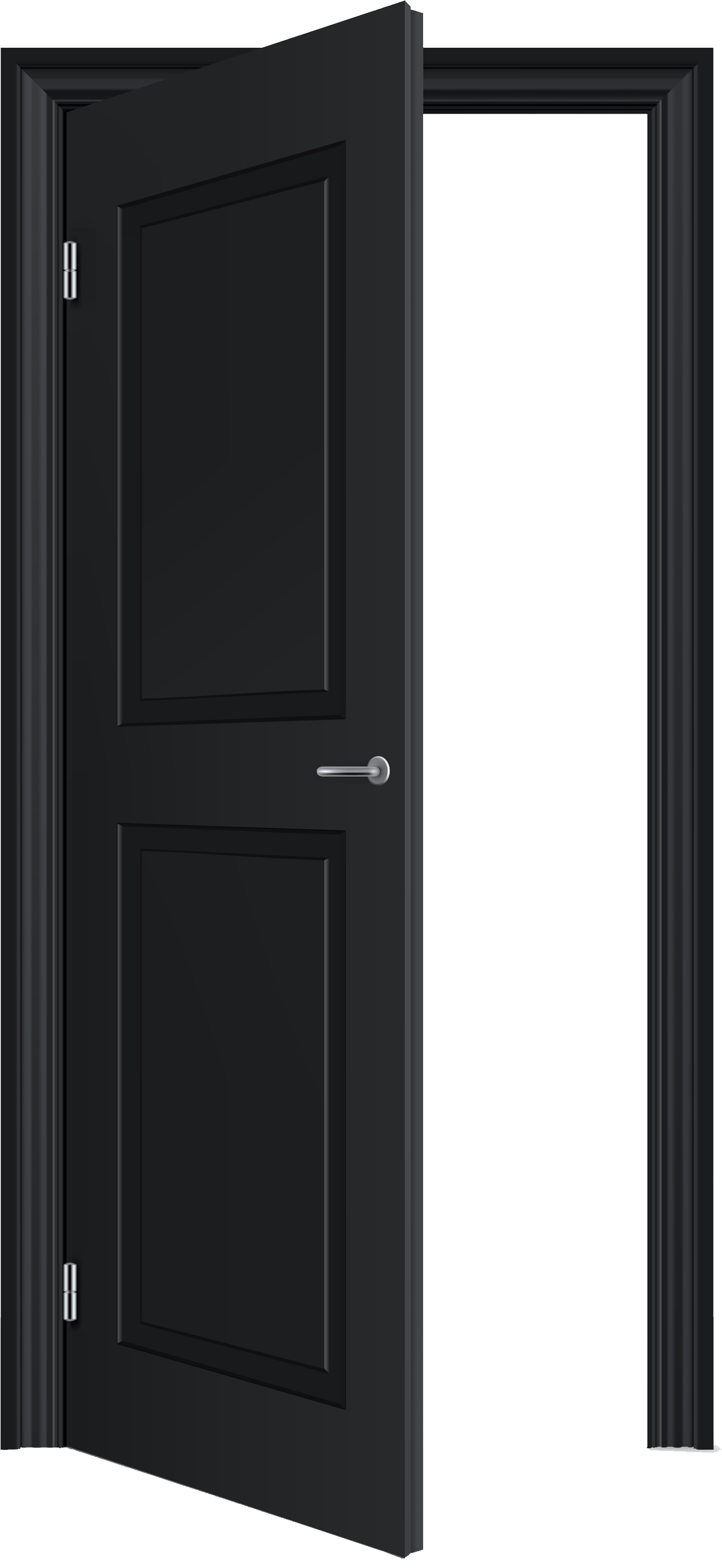 Door Clipart Transparent - Open Door Transparent Background (1282x2786)