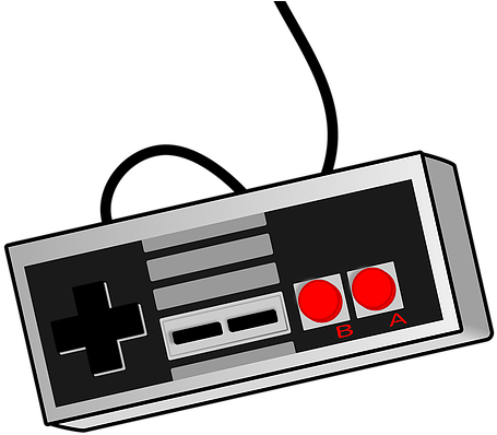 About Us - Video Game Controller Clip Art (460x420)