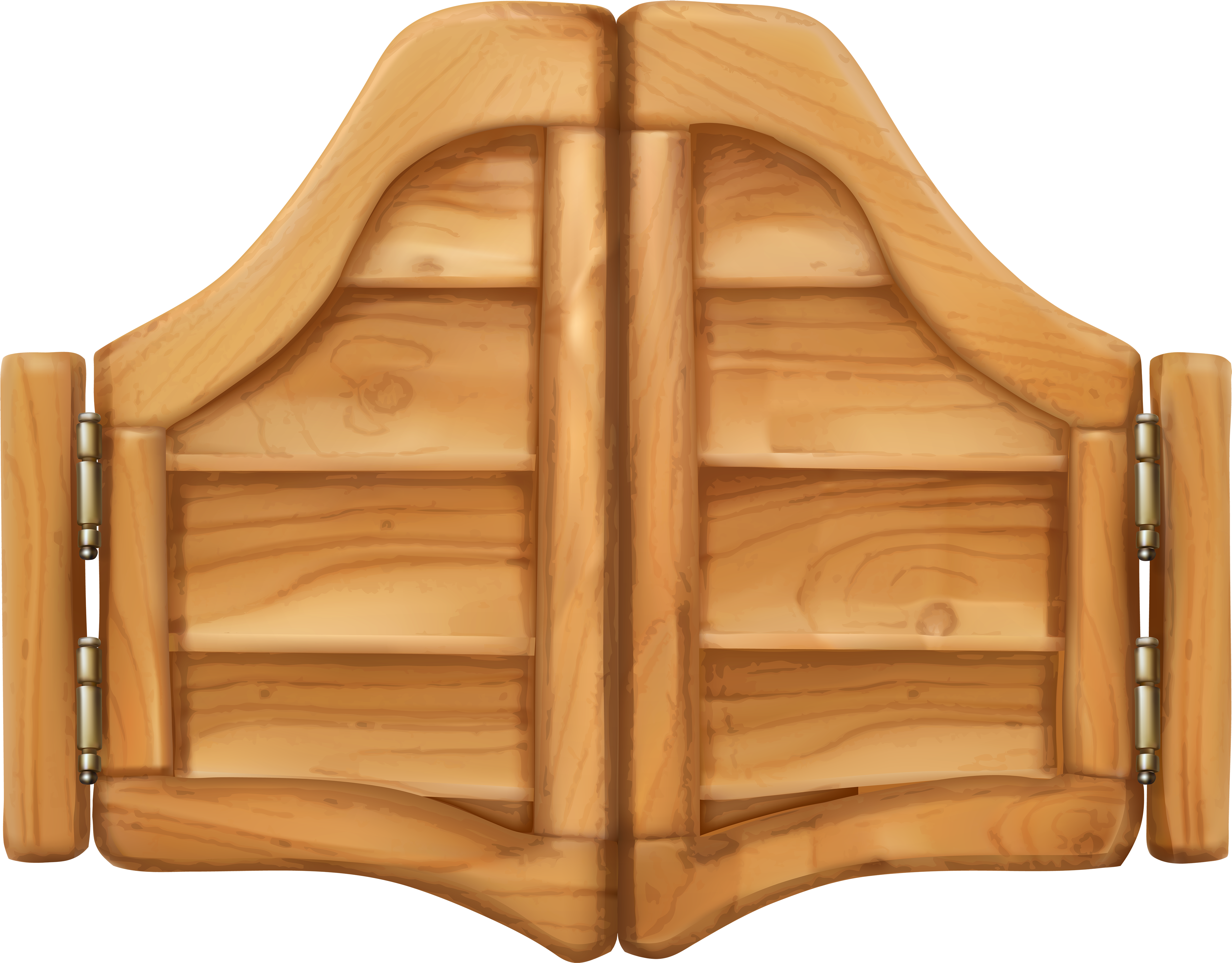 Western Saloon Door Png Clip Art - Clip Art (5000x3867)