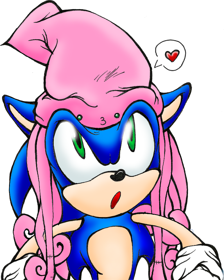 Sonic And The Squid By Mephilez - Cartoon (771x961)
