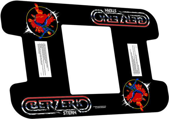 Berzerk Cocktail Table Overlay - Sticker (600x410)