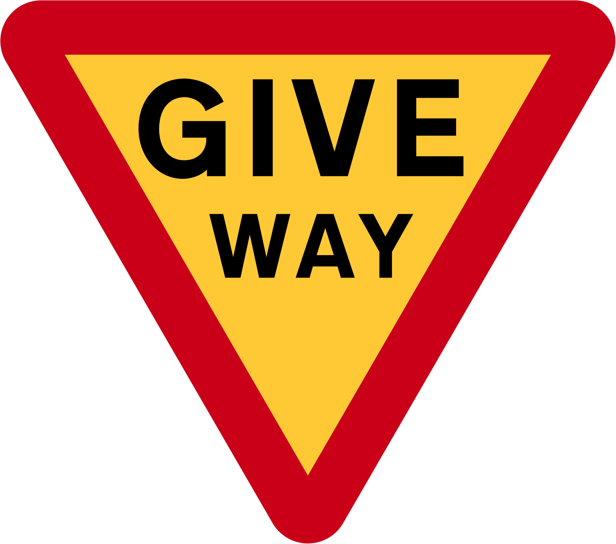 Open - Give Way Sign Uk (2000x1768)