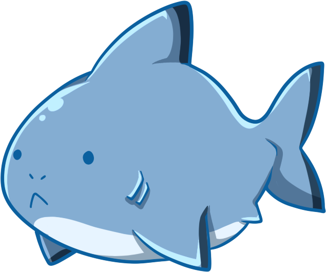 If It Sees Something Glitter In The Water It'll Go - Shark (635x530)