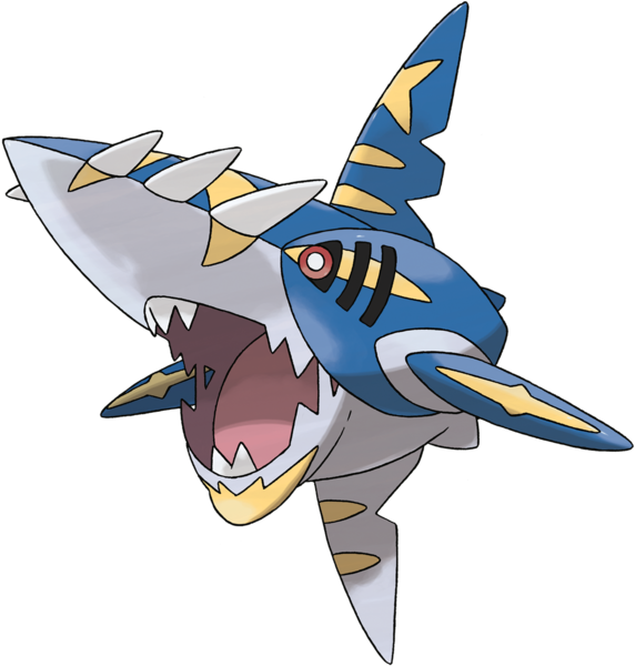 Type - Water/dark - Pokemon Mega Sharpedo (600x600)