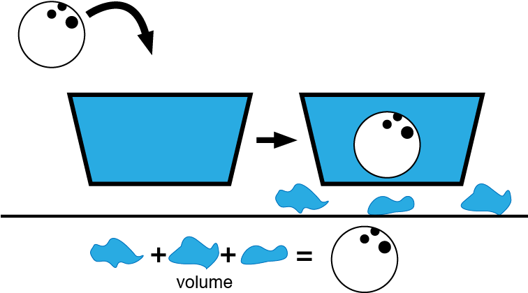 Displacement With Bowling Ball - Displacement With Bowling Ball (755x462)