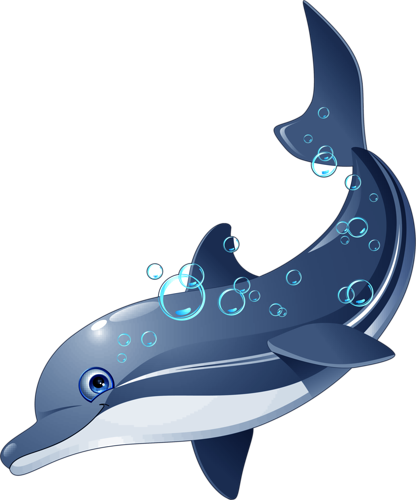 Arana Альбом «clipart - Синие Животные (416x500)