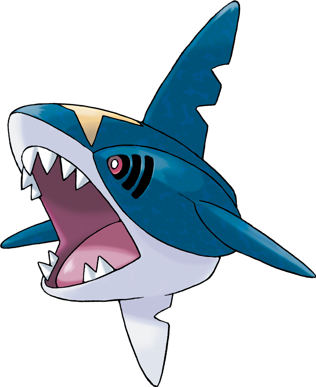 Fr Images F F9 Sharpedo-rs - Water And Dark Type Pokemon (1280x1280)