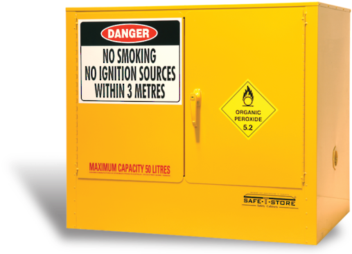 Chemshed Organic Peroxide Cabinet - Toxic Substances Storage 30litre (550x377)