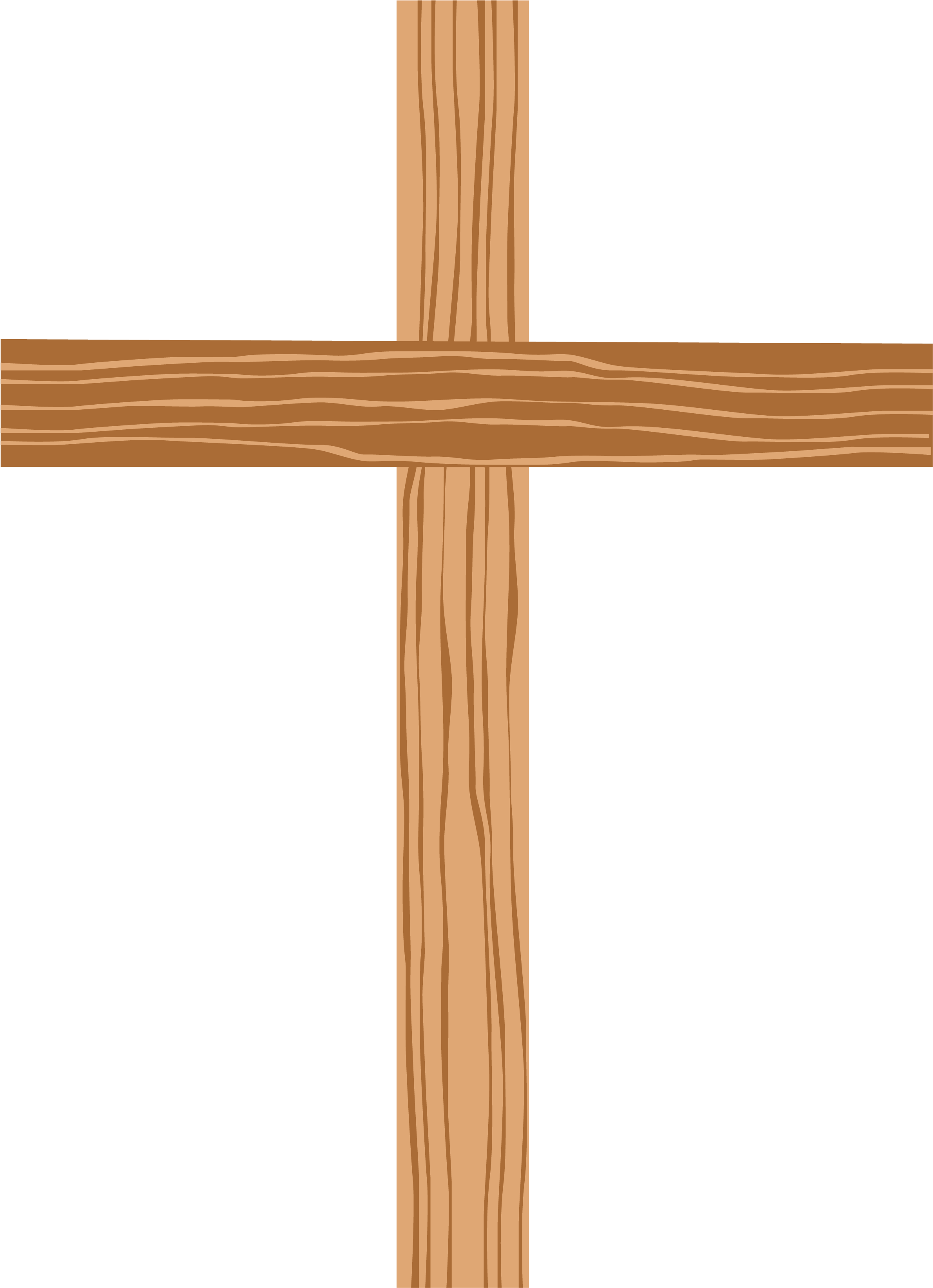 Wooden Crosses Clipart - Cross Png Hd (2387x3300)