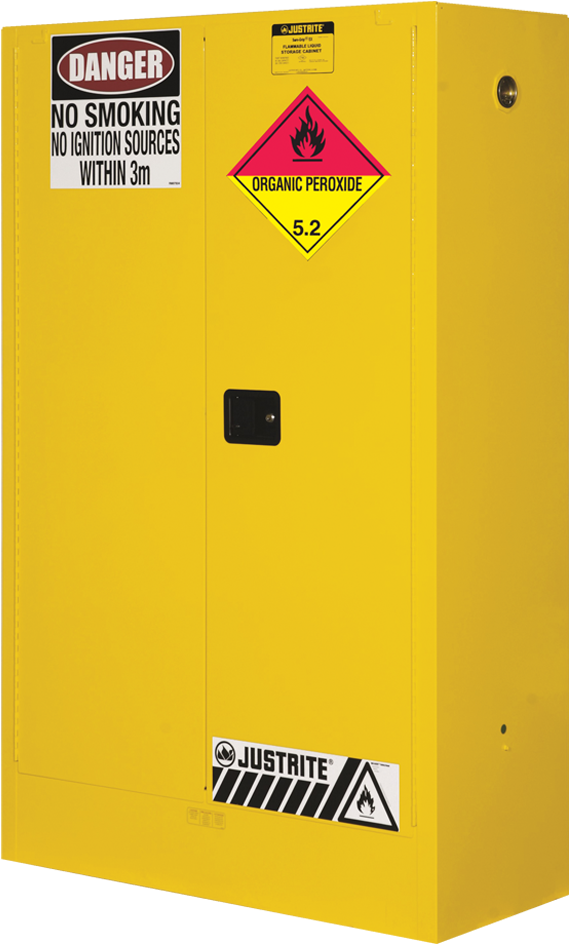 Organic Peroxide Storage - 160 Litre Flammable Liquids Cabinet (1000x1000)