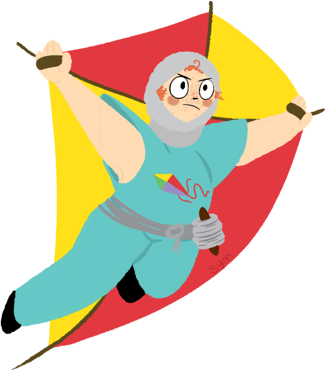 He Fly - South Park Human Kite Fanart (800x800)