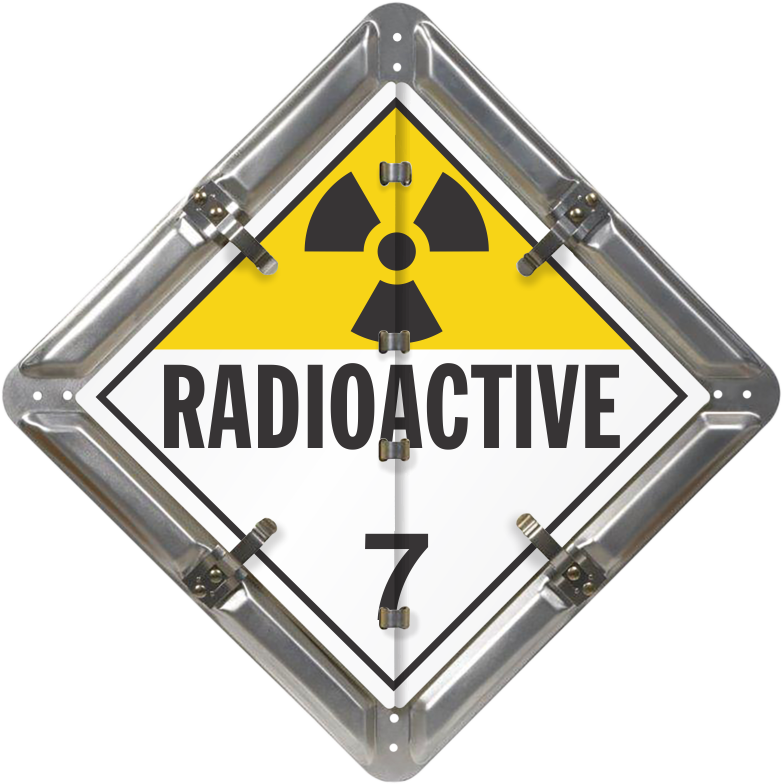 15 Legend Placard Set Including Organic Peroxide, Natural - Radioactive Placard (800x800)