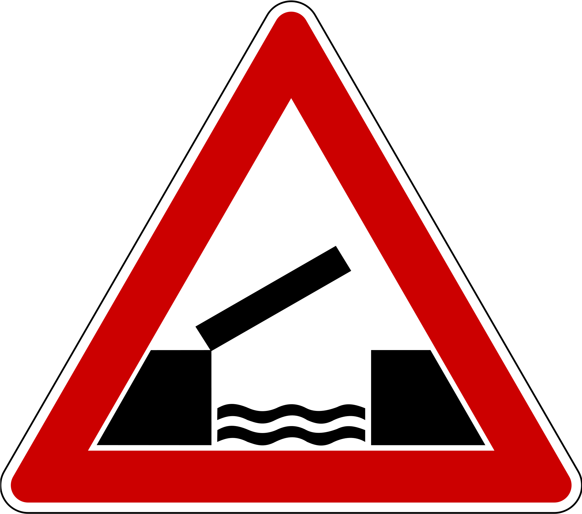 Traffic Sign Road Warning Sign - Traffic Sign Road Warning Sign (2000x1785)