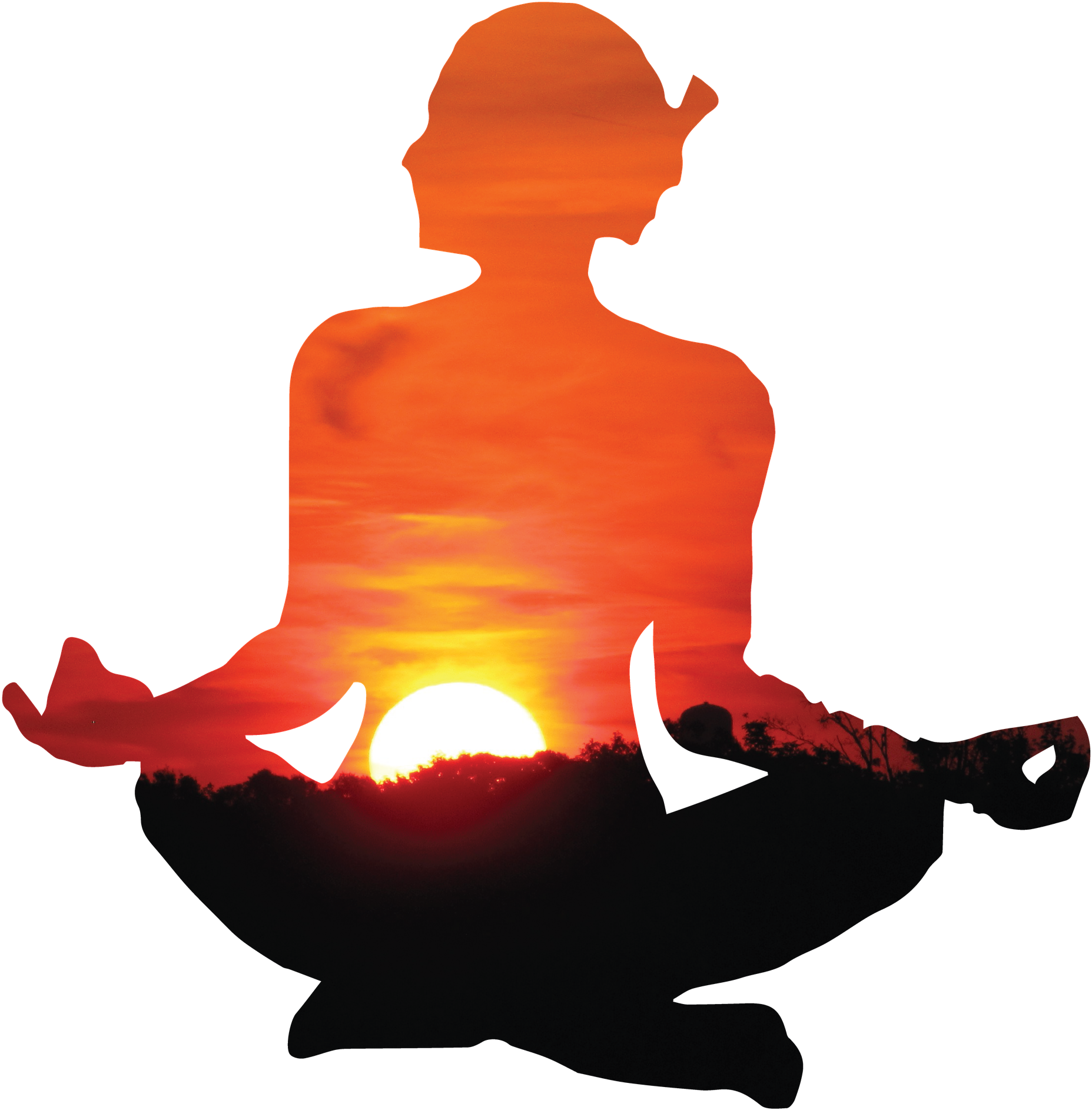 Guided Meditation Cash Cow Internet Marketing - คน นั่ง สมาธิ Png (1920x1920)