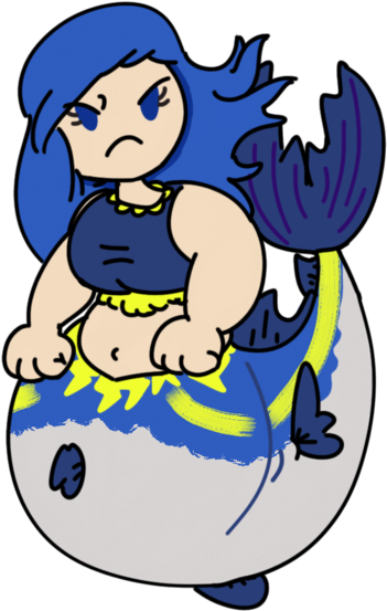Tuna Tune Up By Cactus Senpai - Cartoon (400x710)