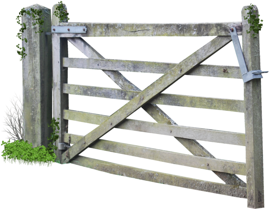 Wooden Farm Gate Png - Wooden Farm Gate Png (995x803)