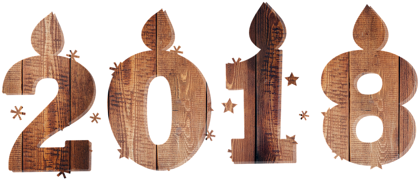 Things To Leave In - New Year 2018 Png Logo (960x539)