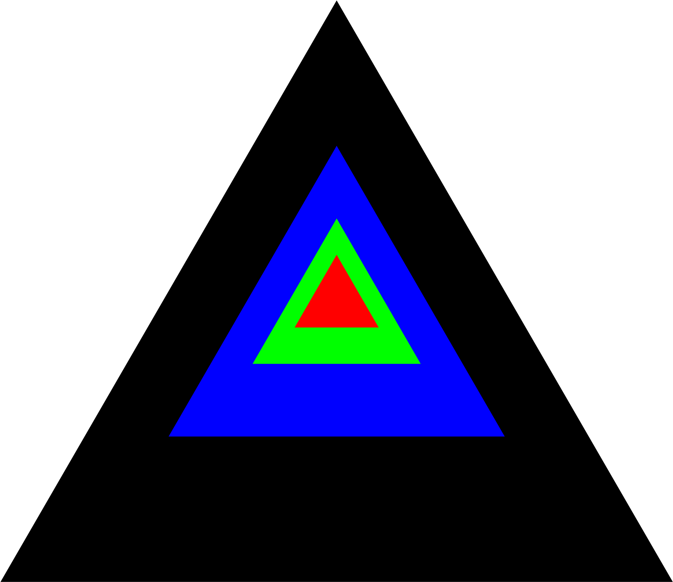 Regular Triangle Discovery - Clip Art (2400x2400)