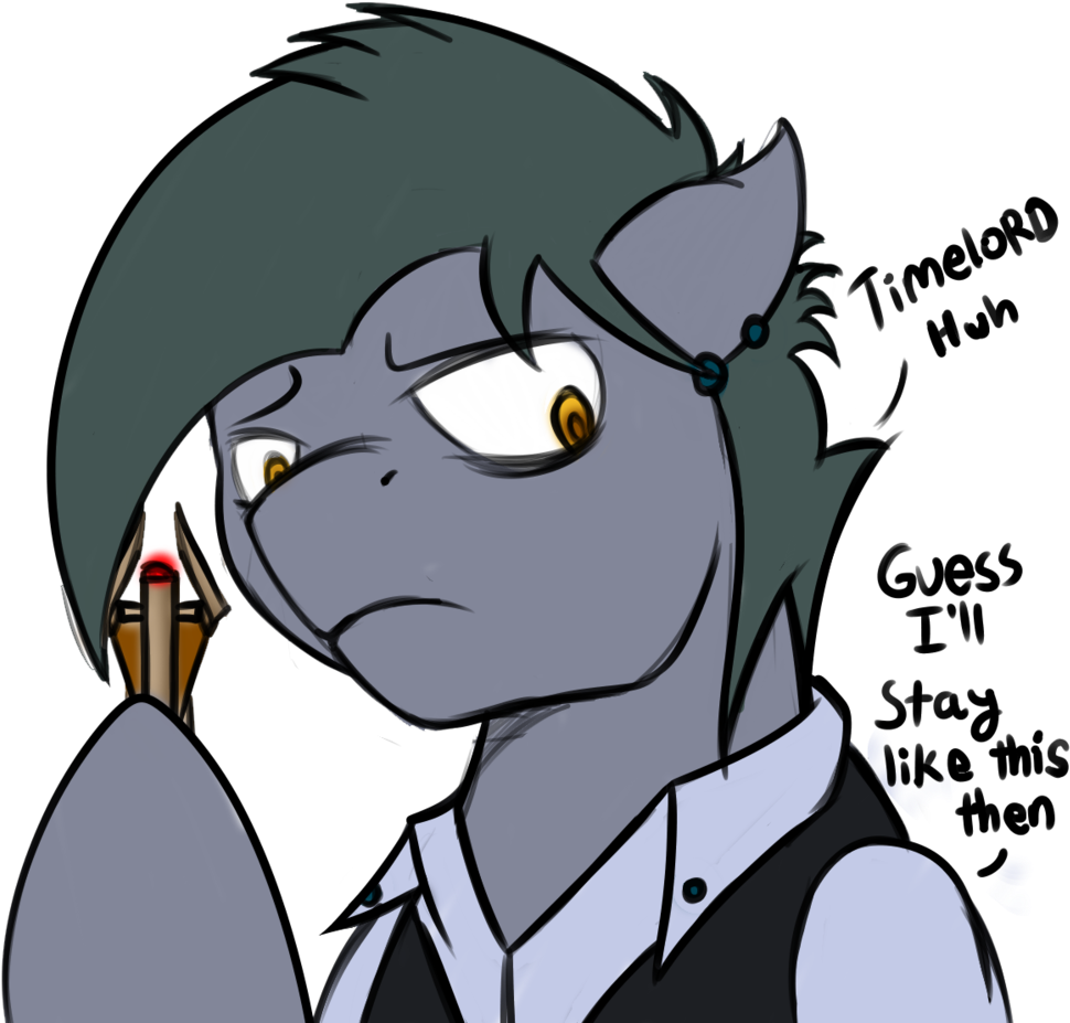 Wulfanite, Clothes, Discorded, Doctor Who, Ear Piercing, - Earring (1024x1024)