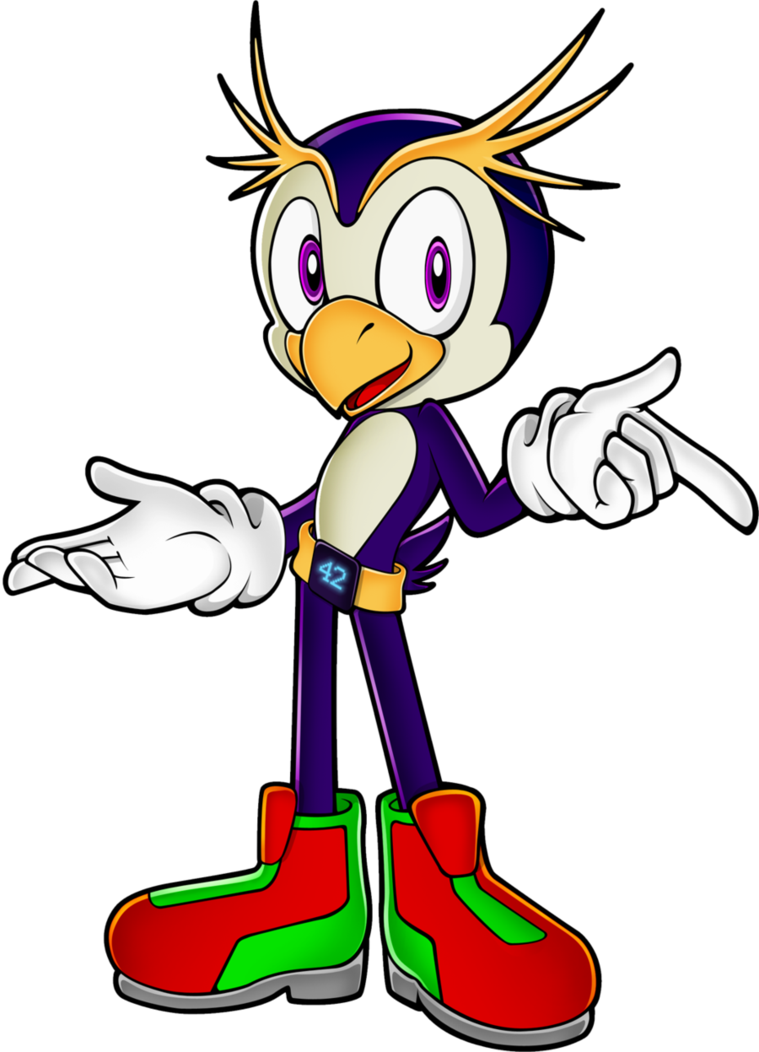 Gift - Penguin Sonic Character (759x1052)