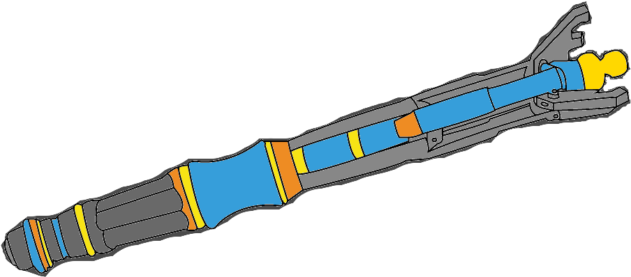 Radiant Sword's Sonic Screwdriver By Justinmella777 - Illustration (948x506)