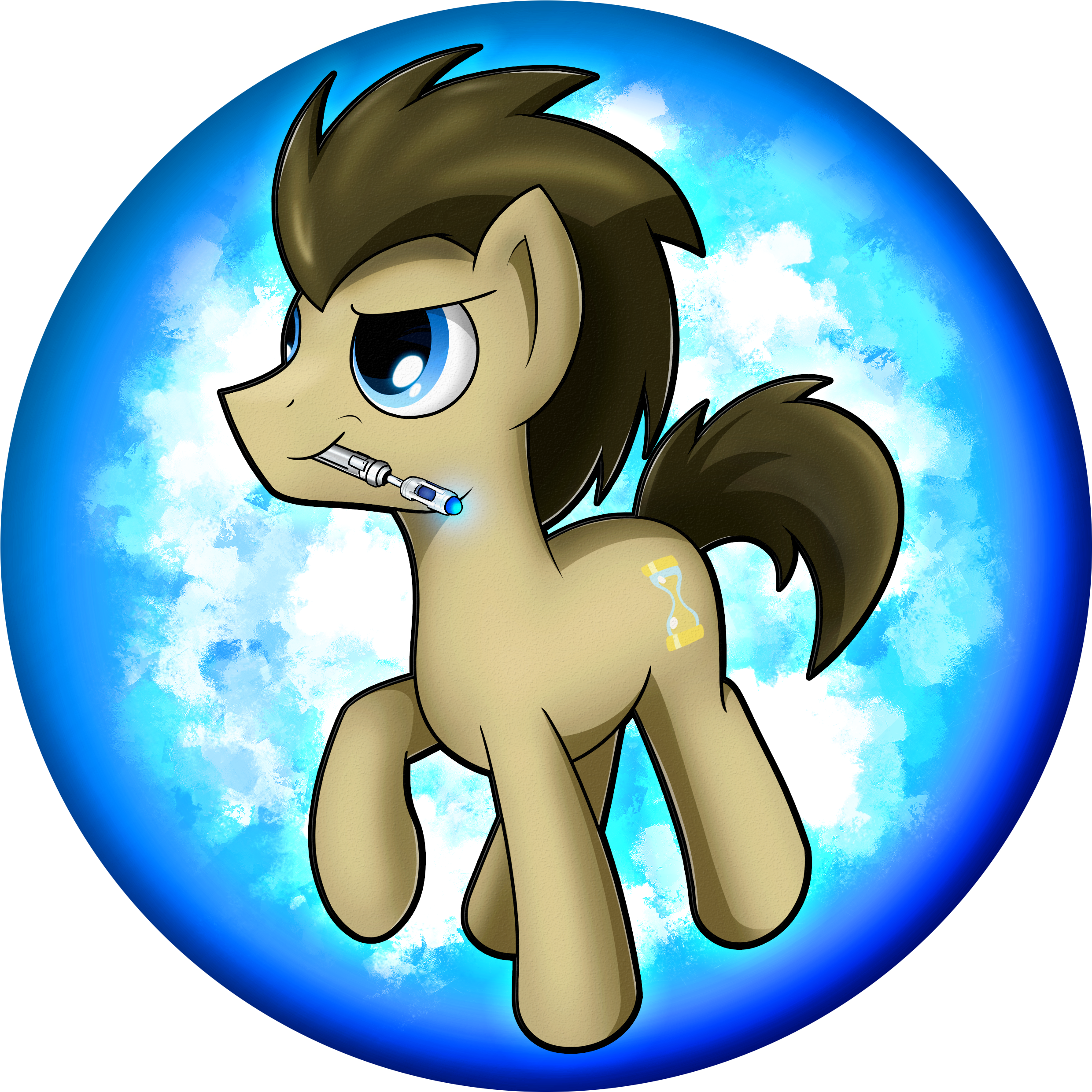 Pony Horse Mammal Cartoon Vertebrate Horse Like Mammal - Smiley (2539x2539)