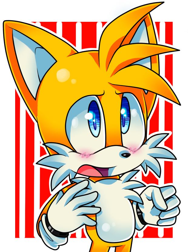 Hey That's Not True By Murdx - Tails Shy (620x832)