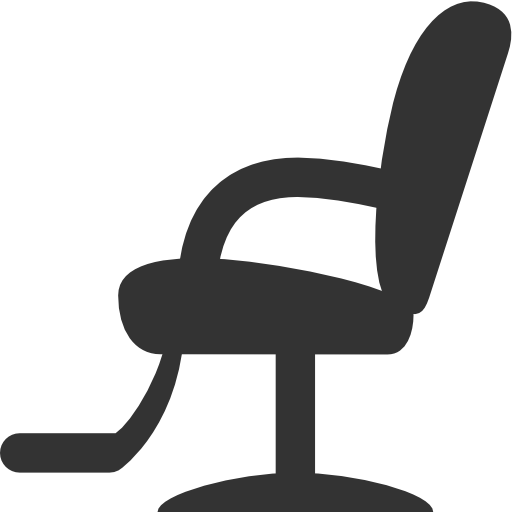 Furniture Shop - Barber Chair Icon Png (512x512)