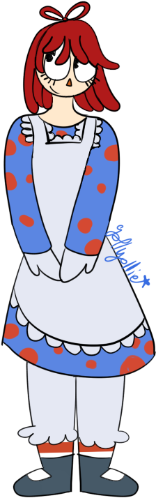 *sells Soul To Raggedy Ann* By Gollyollie - Cartoon (334x734)