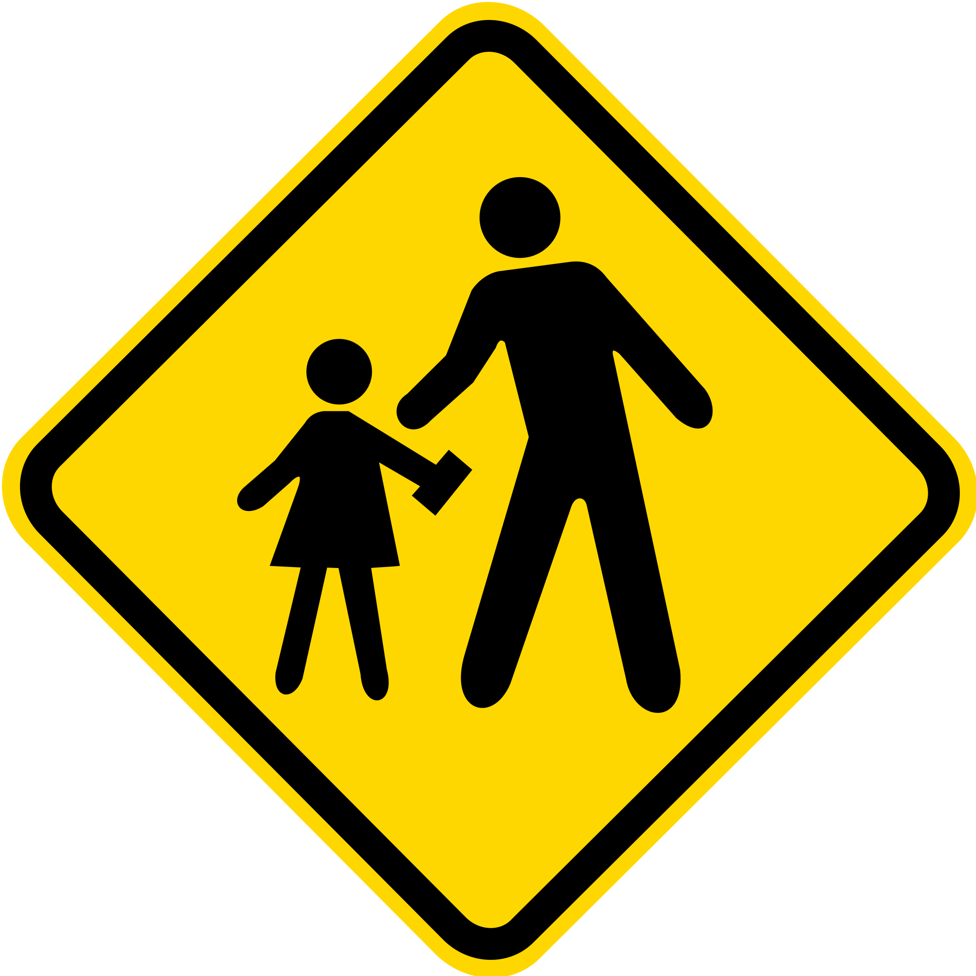 School-zone - Road Signals In Sri Lanka (2000x2000)